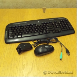 Logitech Cordless Desktop EX110 Keyboard and Mouse Combo
